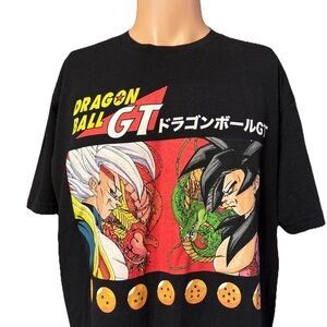 Dragon ball Z Black Graphic T-Shirt size XL